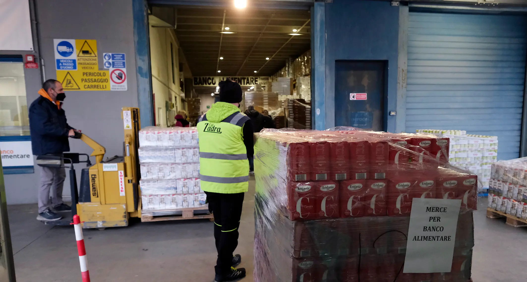 Il grande cuore del Banco Alimentare: 985 tonnellate di cibo recuperato per dare da mangiare a chi è sfortunato