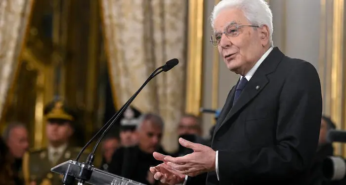 Il presidente Mattarella è arrivato all'università di Trento