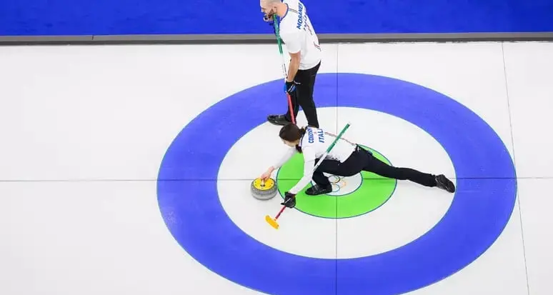 L'Italcurling soffre ma supera la Norvegia 6-5: Constantini e Mosaner ancora in corsa