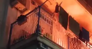 Pompiere di Gardolo in ferie in Sicilia spegne un incendio sul poggiolo del condominio