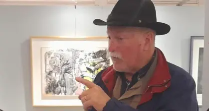 Addio al Maestro d'arte Bruno Degasperi, cultura trentina in lutto, pittore e docente dell’Istituto Vittoria
