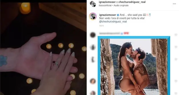 Ignazio Moser e Cecilia si sposano, Francesco: “Ne ho preso atto, speriamo vada bene”