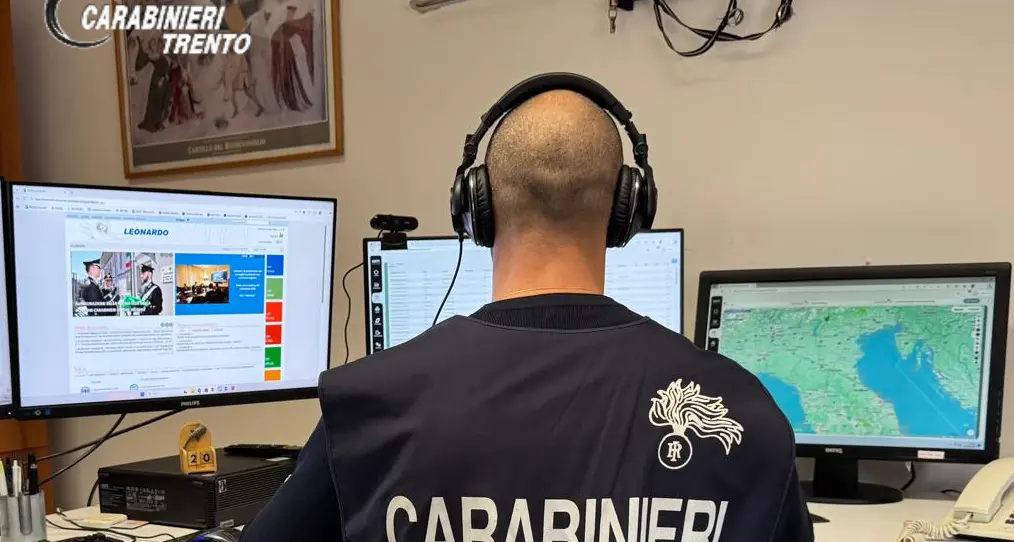 Pergine, truffa online da 90mila euro: denaro restituito e una donna denunciata