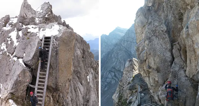 Sulla ferrata con un bambino senza protezioni, Fugatti: «Non giocate con la vita»