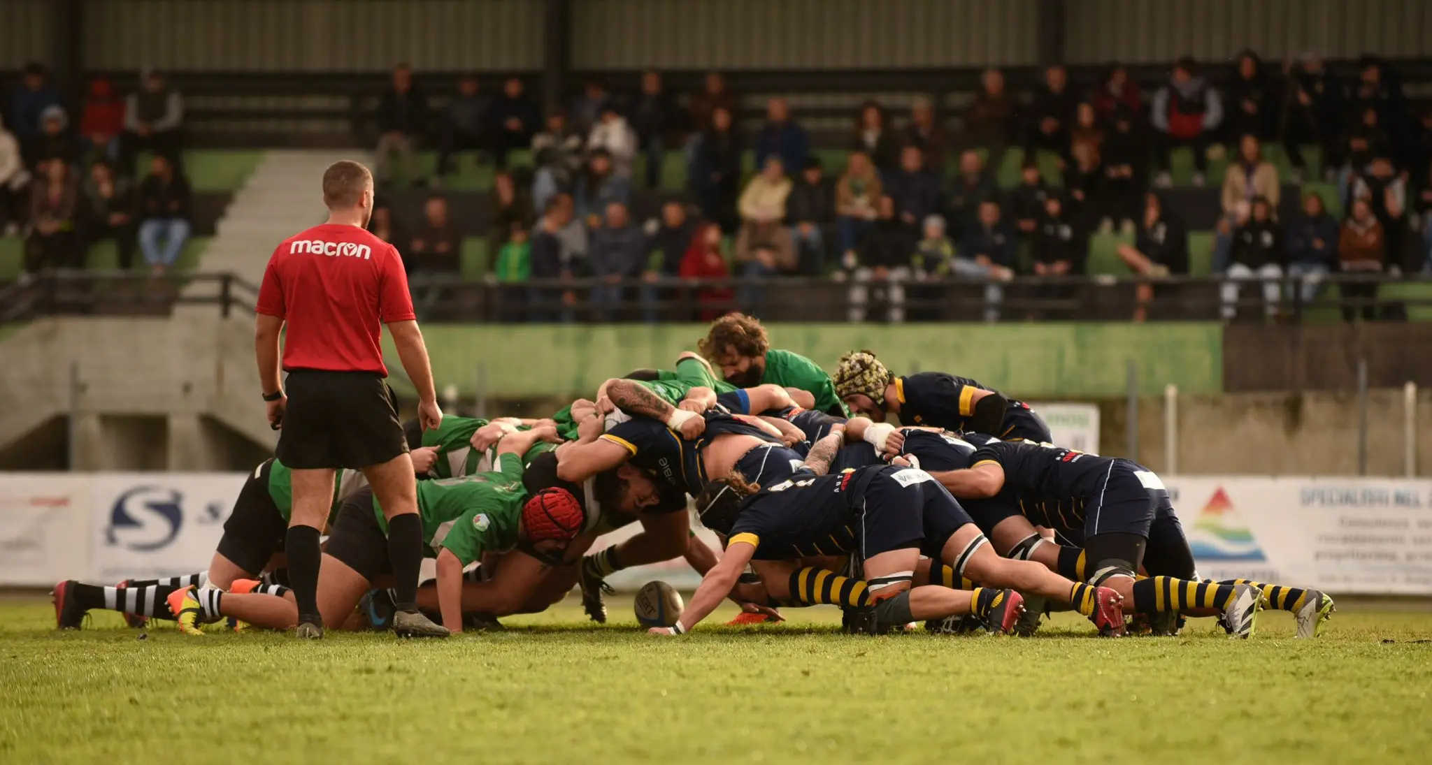 Il Rugby Trento non molla mai: soffre ed espugna il campo del Villadose, ora è secondo