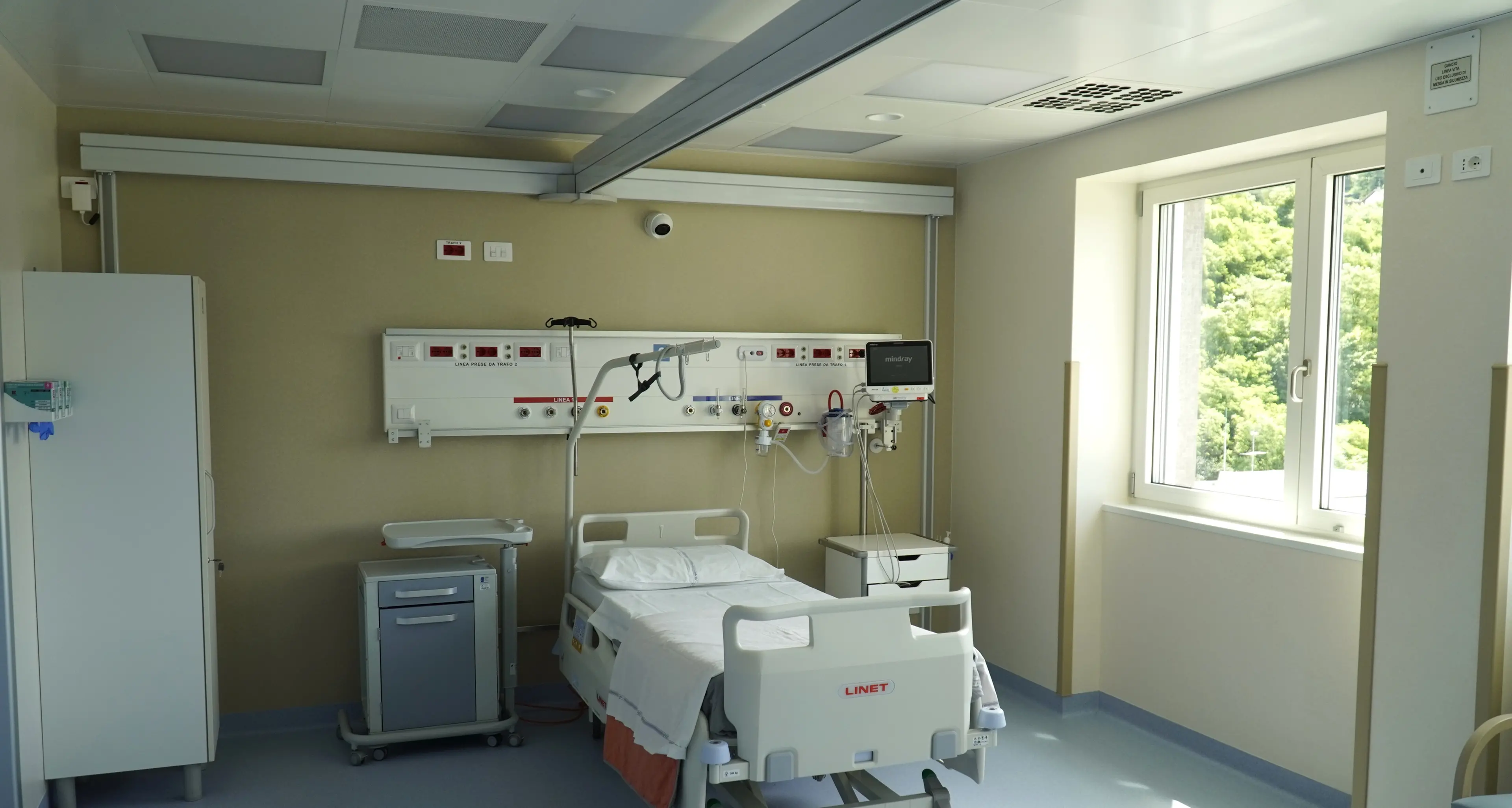 Al Santa Chiara un nuovo mini-reparto per malati gravi: area «ad alta intensità» con 12 posti