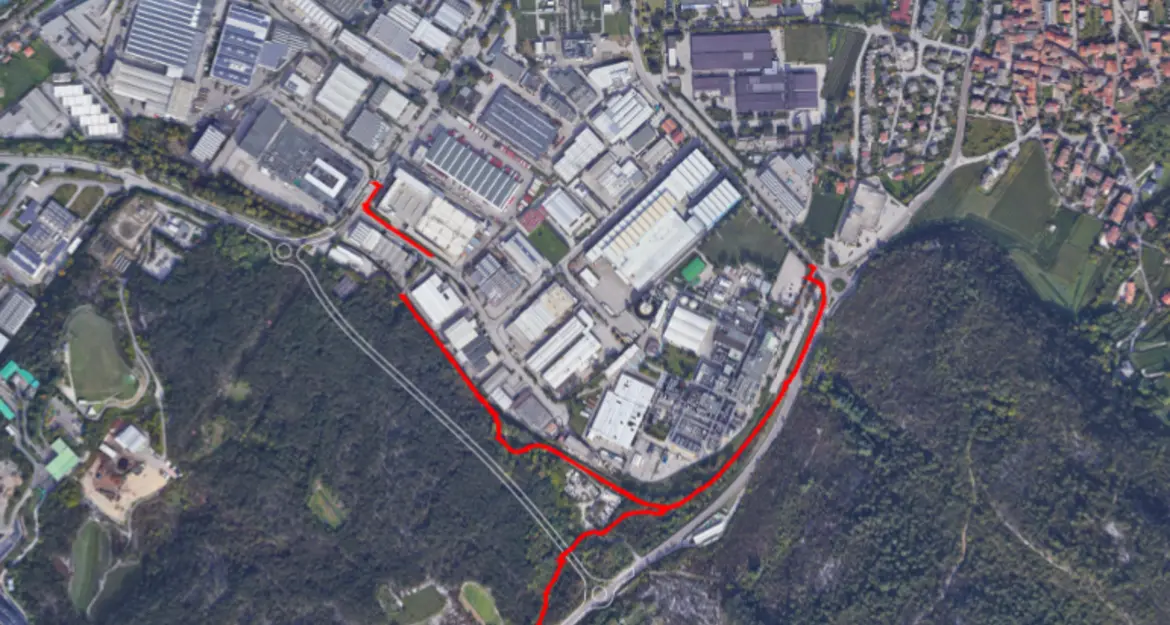 Tre nuove piste ciclabili a Rovereto sud: il percorso tra la frazione di Marco, l'abitato di Lizzana e la zona industriale