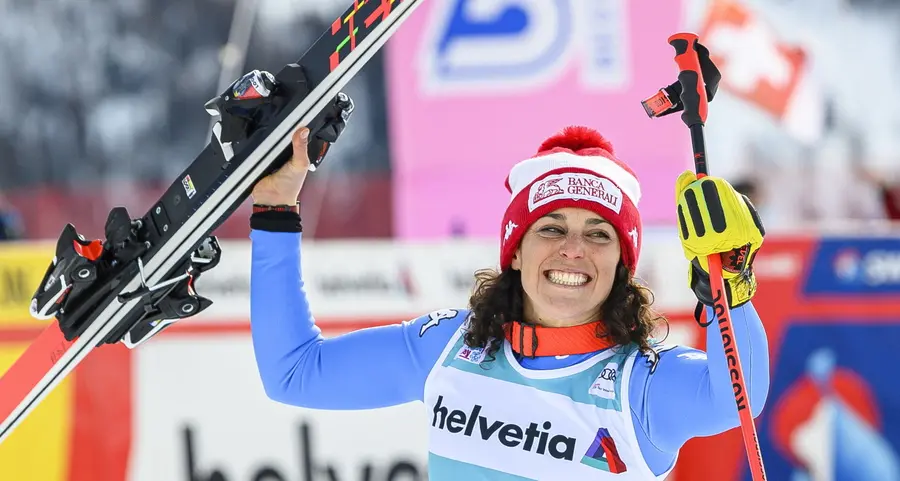 Brignone, secondo posto in Super Gigante: record di podi per l’Italia. Tra gli uomini settimo Paris