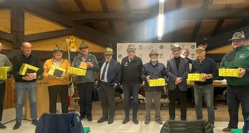 Trento, ecco il nuovo consiglio direttivo della sezione Ana di Trento
