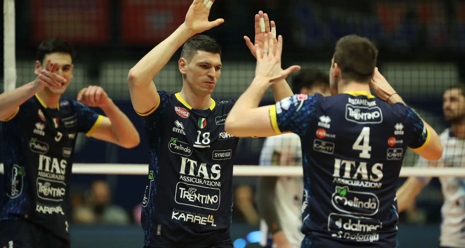 L’Itas Trentino conquista la Brianza: in gara 2 di semifinale si porta a casa il 3-1 contro la Vero Volley