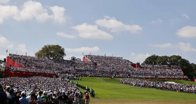 Golf: l'Europa resiste alla rimonta Usa e conserva la Ryder Cup