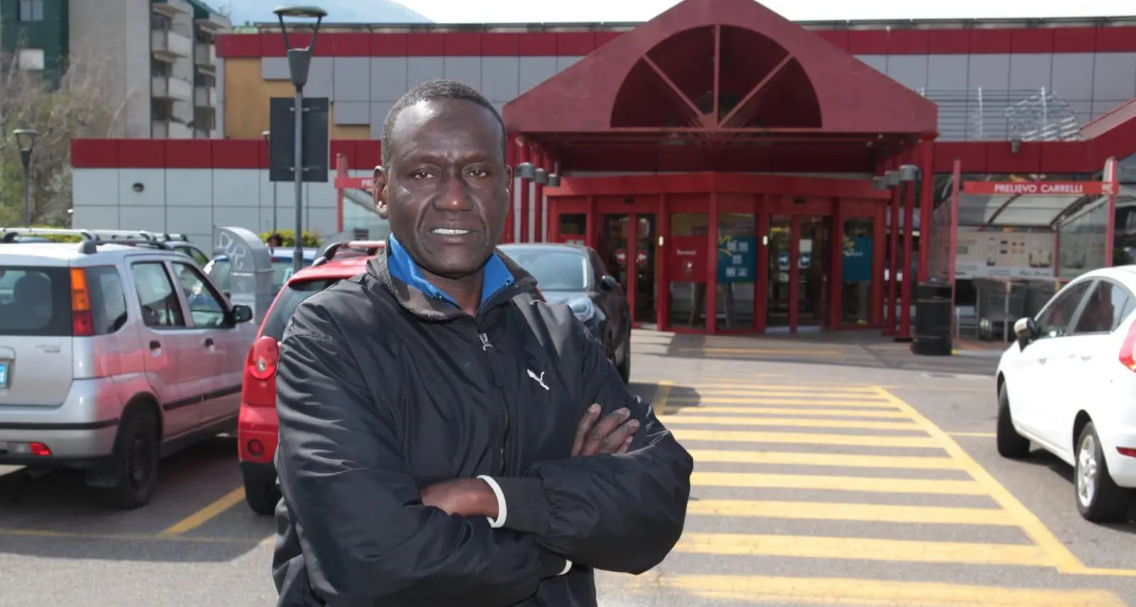 Abdoulaye Fall, 27 anni a Rovereto: «Da 20 anni davanti al Poli, e mi piace così»