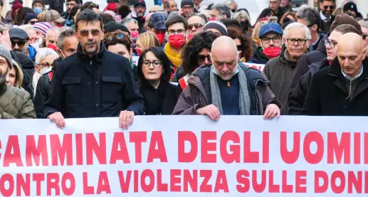 Domani la \"marcia degli uomini\" contro la violenza sulle donne, dopo Valfloriana ancora più attuale