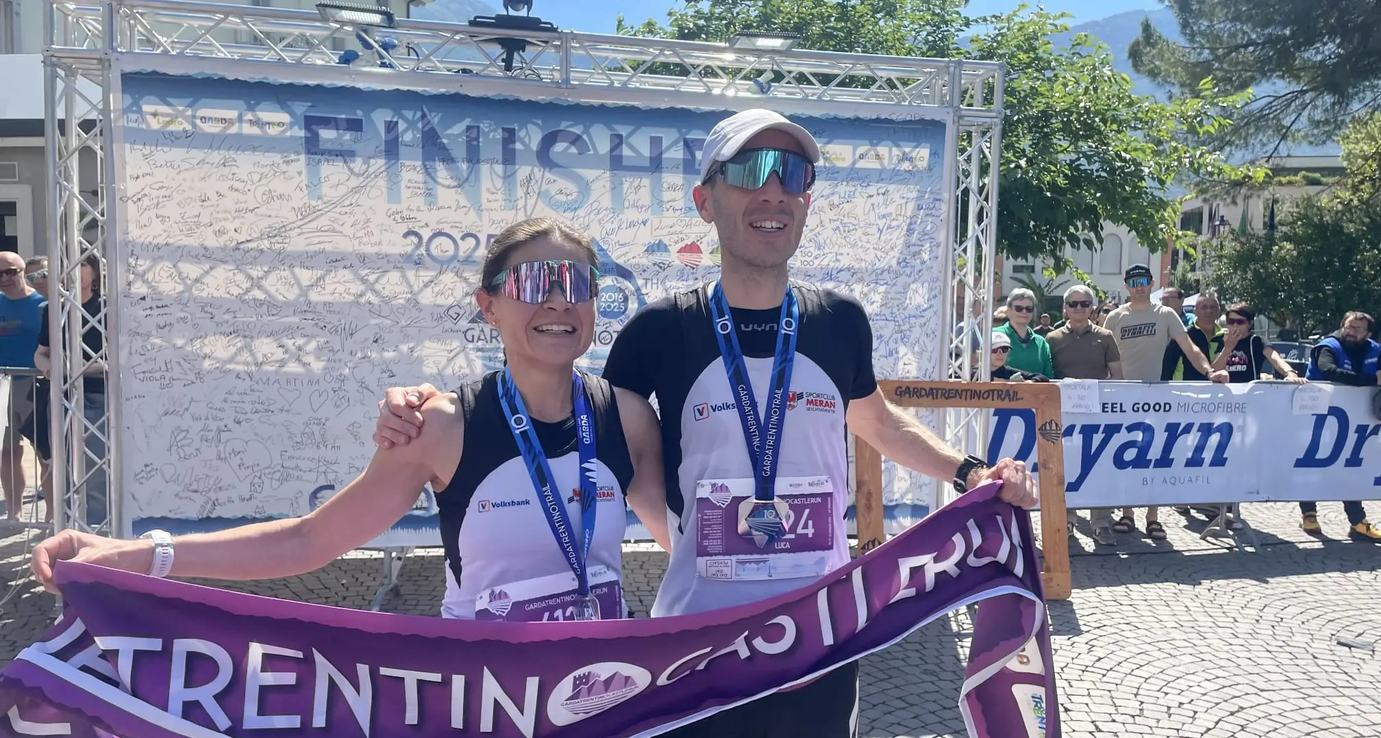 Marito e moglie dominano la prima edizione della Garda Trentino Castle Run
