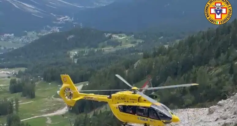 Escursionista belga precipita da una ferrata e muore nel Bellunese
