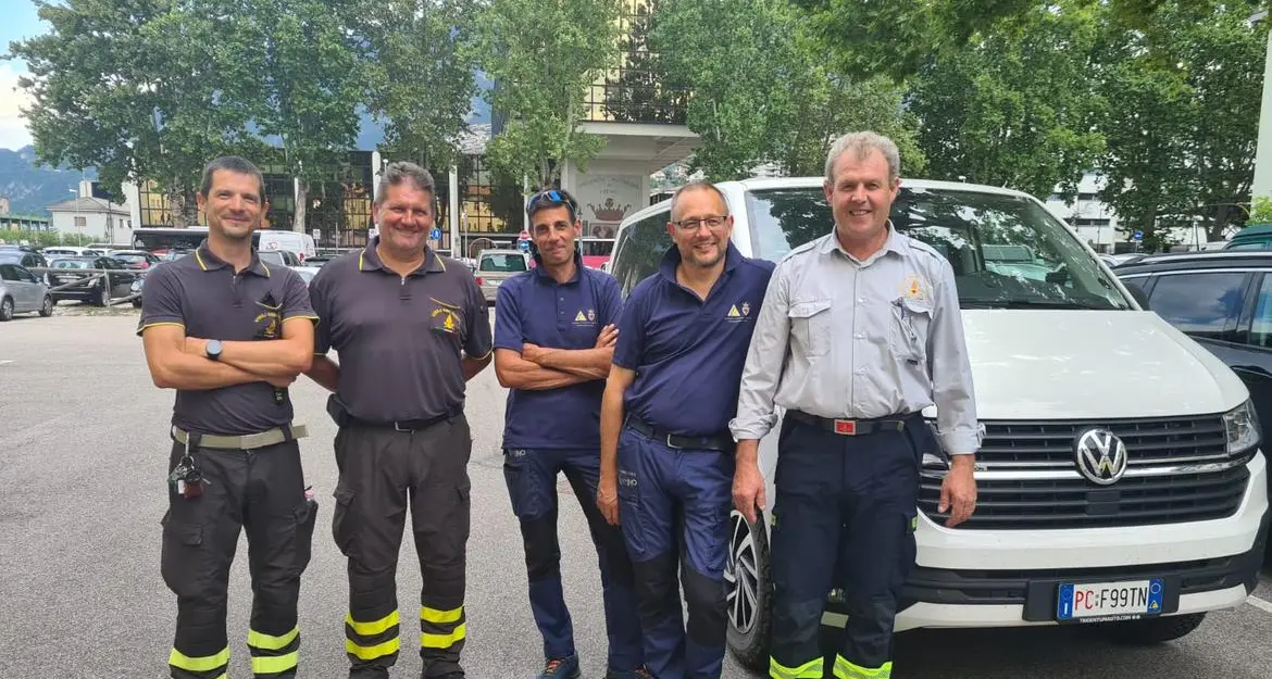 Maltempo in Friuli, per il supporto locale anche la Protezione civile del Trentino