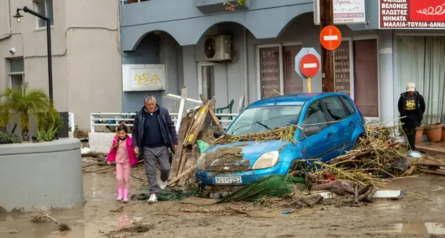 Grecia: allerta maltempo fino a domani, danni a Rodi e Lemno