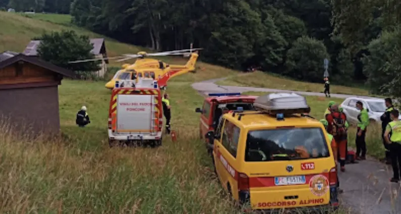 Ritrovata in fondo ad un dirupo sopra Roncone, donna di 77 anni recuperata dal Soccorso alpino