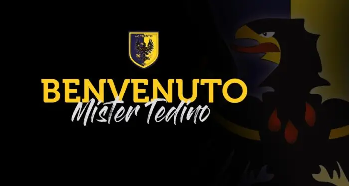 Il Trento ha un nuovo allenatore: sulla panchina dei gialloblù arriva Bruno Tedino
