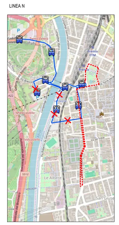 In città partono i cantieri estivi: ecco come cambiano i percorsi degli autobus