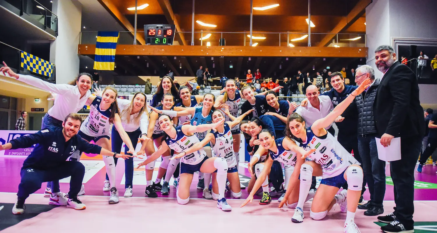 Non c’è storia in A2 femminile: l’Itas Trentino stende il Club Italia